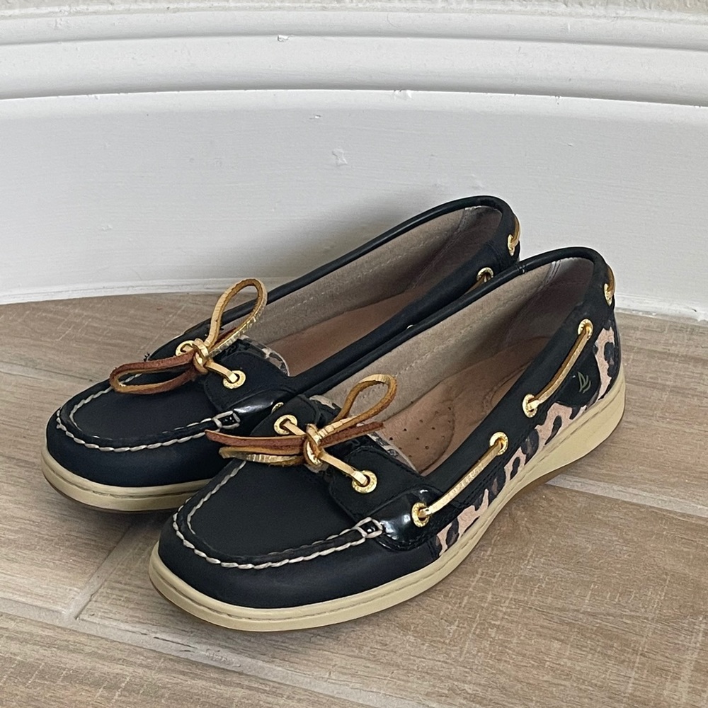 Cheetah Top-Sider Sperry Boat Shoes